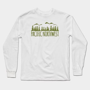 Pacific Northwest Long Sleeve T-Shirt